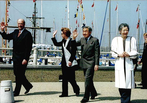 両陛下・ノルウェー国王行幸